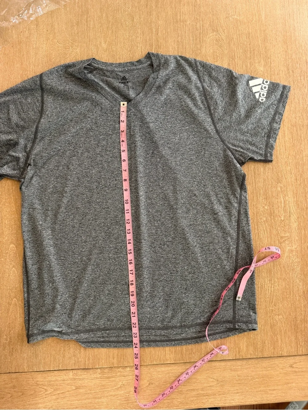 Adidas FreeLift Performance Training Shirt Men’s XL Gray Athletic Workout Tee
